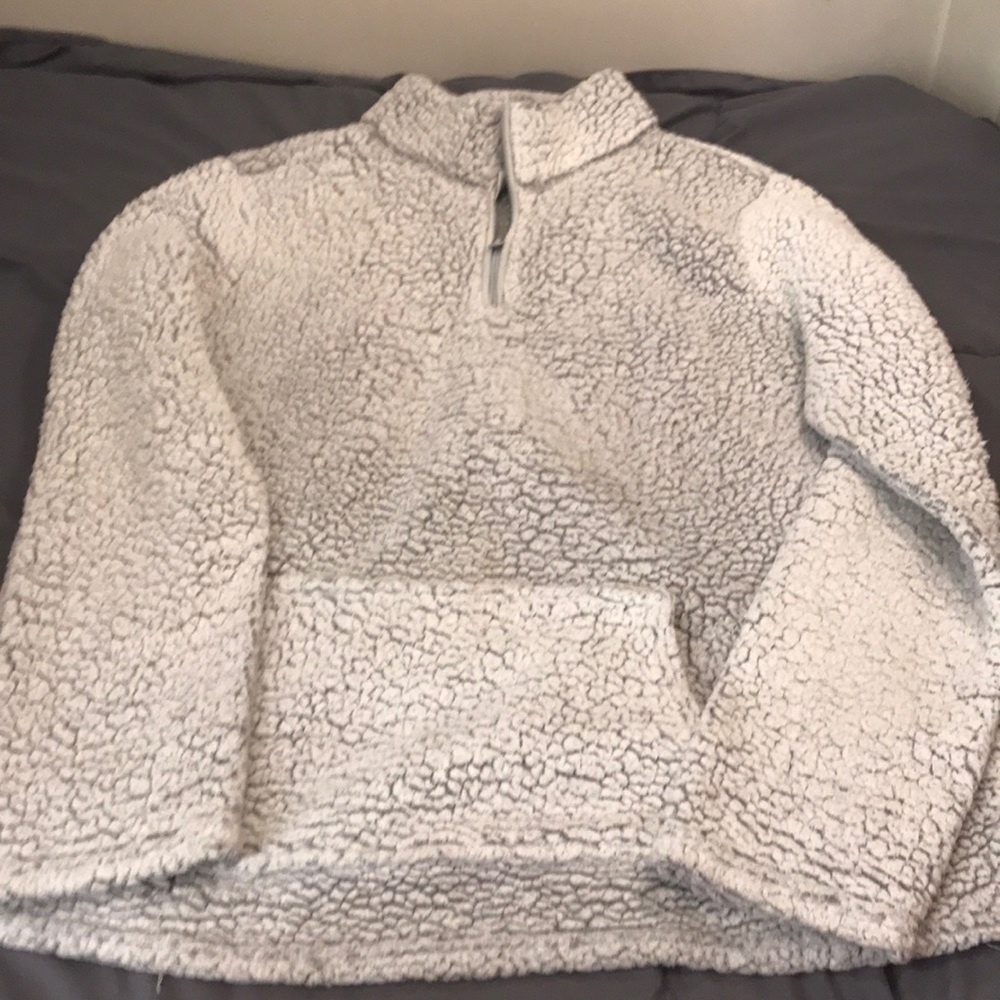 Teddy jacket with pocket
